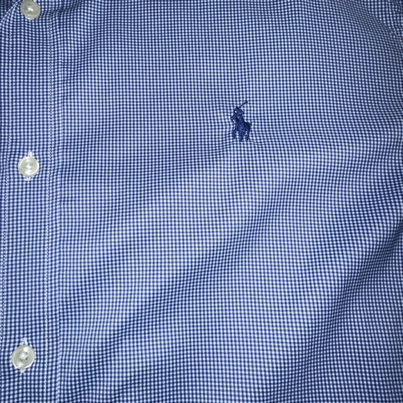 Ralph Lauren Blue Performance Shirt - Picture 3 of 4